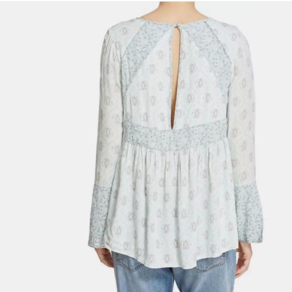 Free People Rolling Hills Print Tunic boho - Picture 6 of 16